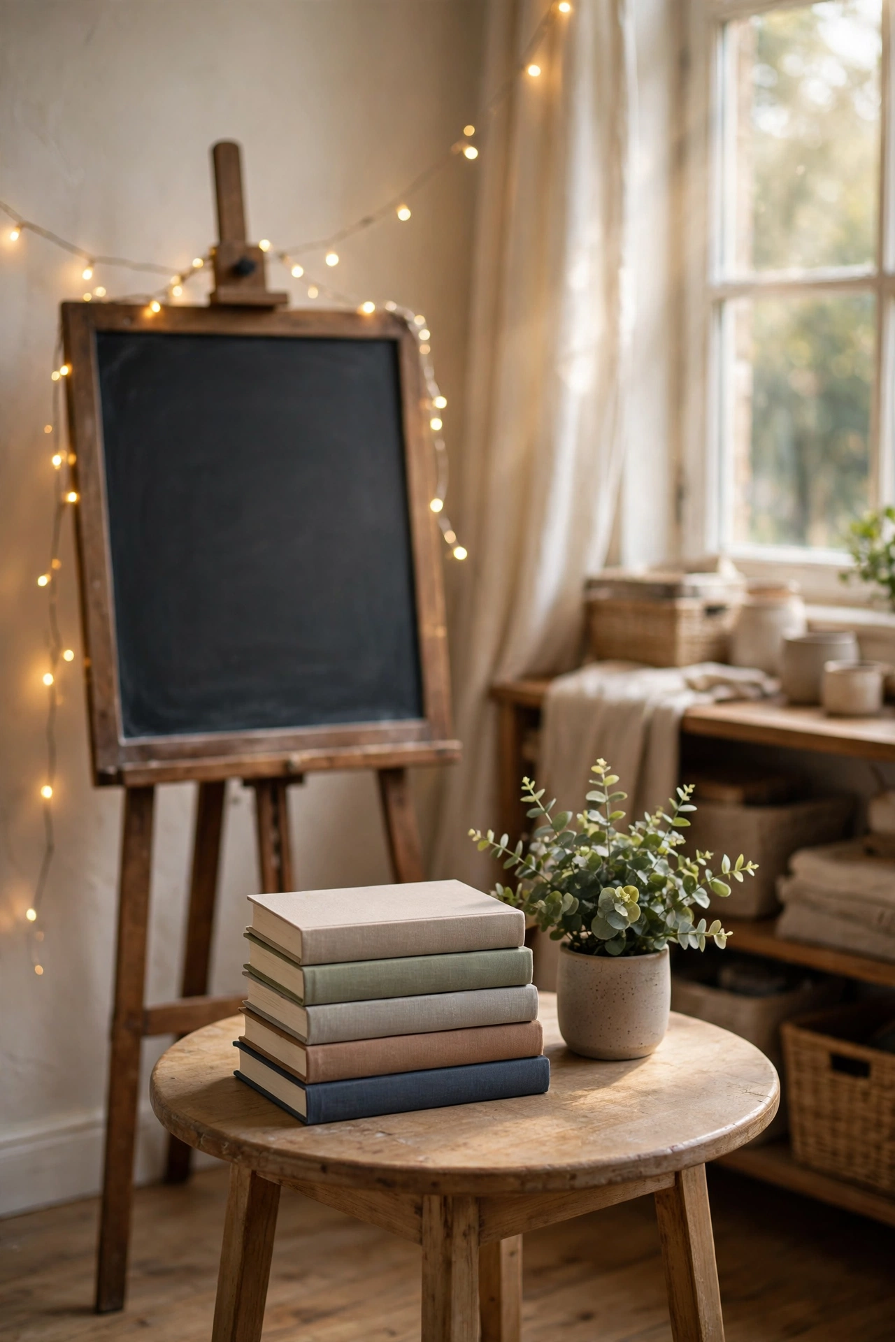 Poetry corner with a featured poem of the week, poetry books, and student poem cards